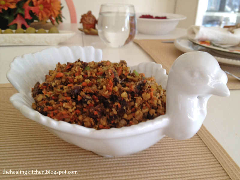 Vegan Stuffing For Thanksgiving
 The Healing Kitchen Raw Vegan Thanksgiving Recipes and