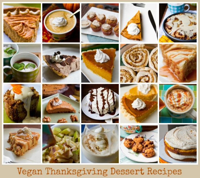 Vegan Thanksgiving Dessert
 Vegan Thanksgiving Recipes Mega Recipe Round up Vegan