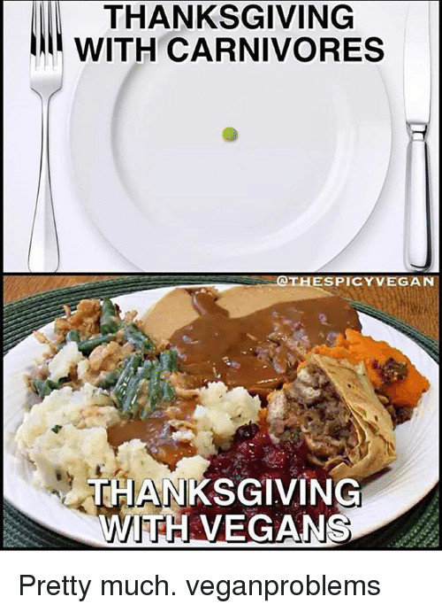 Vegan Thanksgiving Meme
 25 Best Memes About Vegan Thanksgiving