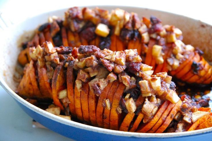 Vegan Thanksgiving Recipes 2019
 Hasselback Sweet Potatoes Recipe in 2019