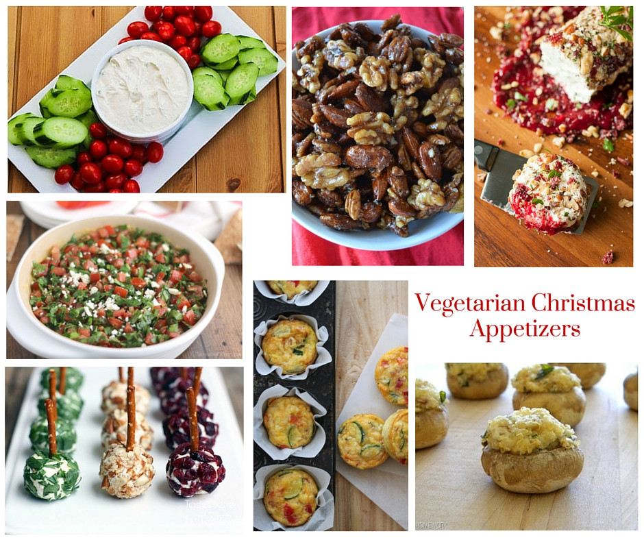 Vegetarian Christmas Appetizers
 Ve arian Christmas Menu Appetizers Sides and Main Dishes
