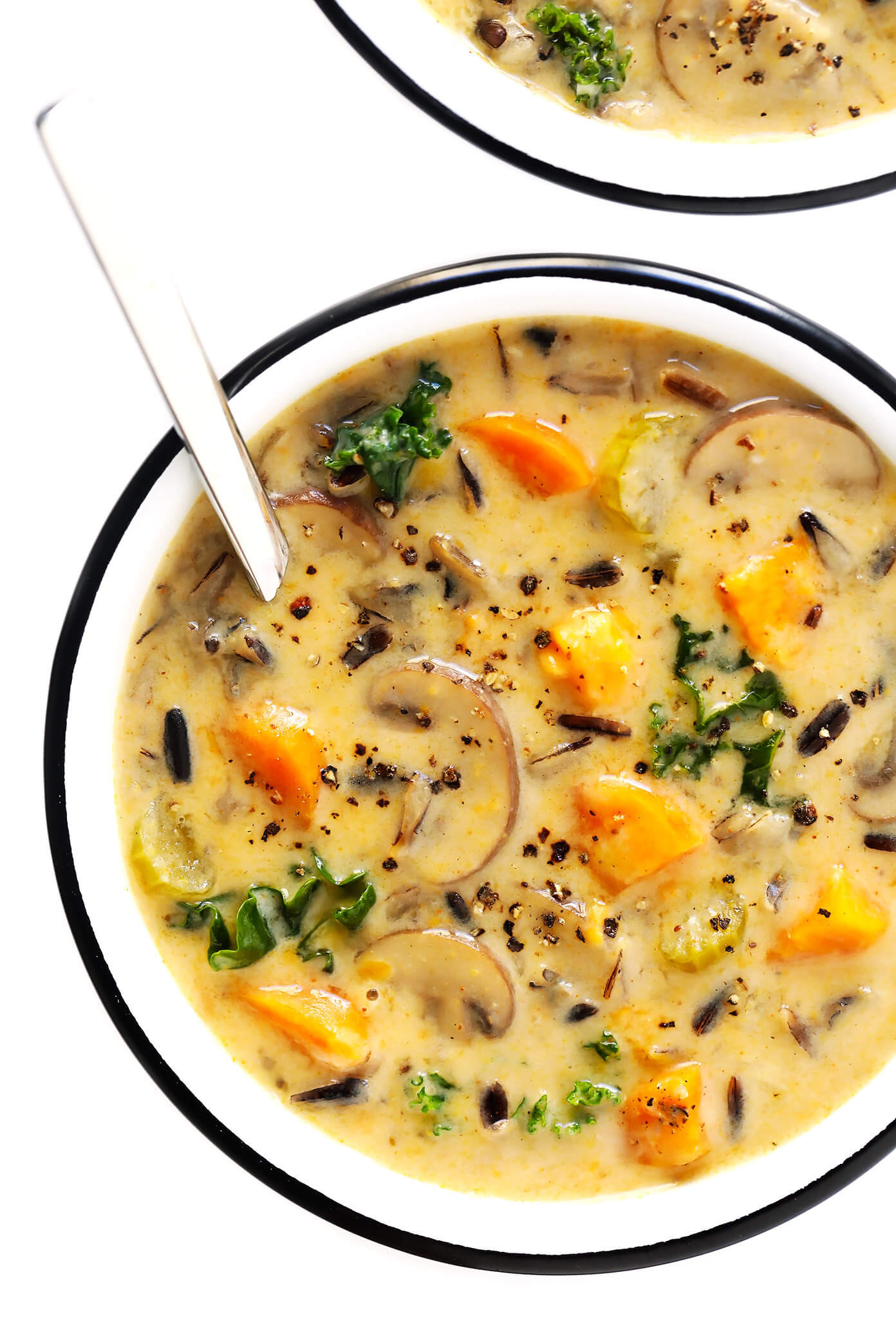 Vegetarian Fall Soup Recipes
 Cozy Autumn Wild Rice Soup