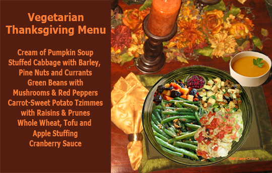 Vegetarian Options For Thanksgiving
 Dietitians line Blog Thanksgiving Day Special Edition