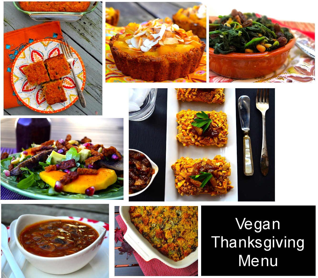 Vegetarian Thanksgiving Menus
 Put It All To her Vegan Thanksgiving Menu May I Have