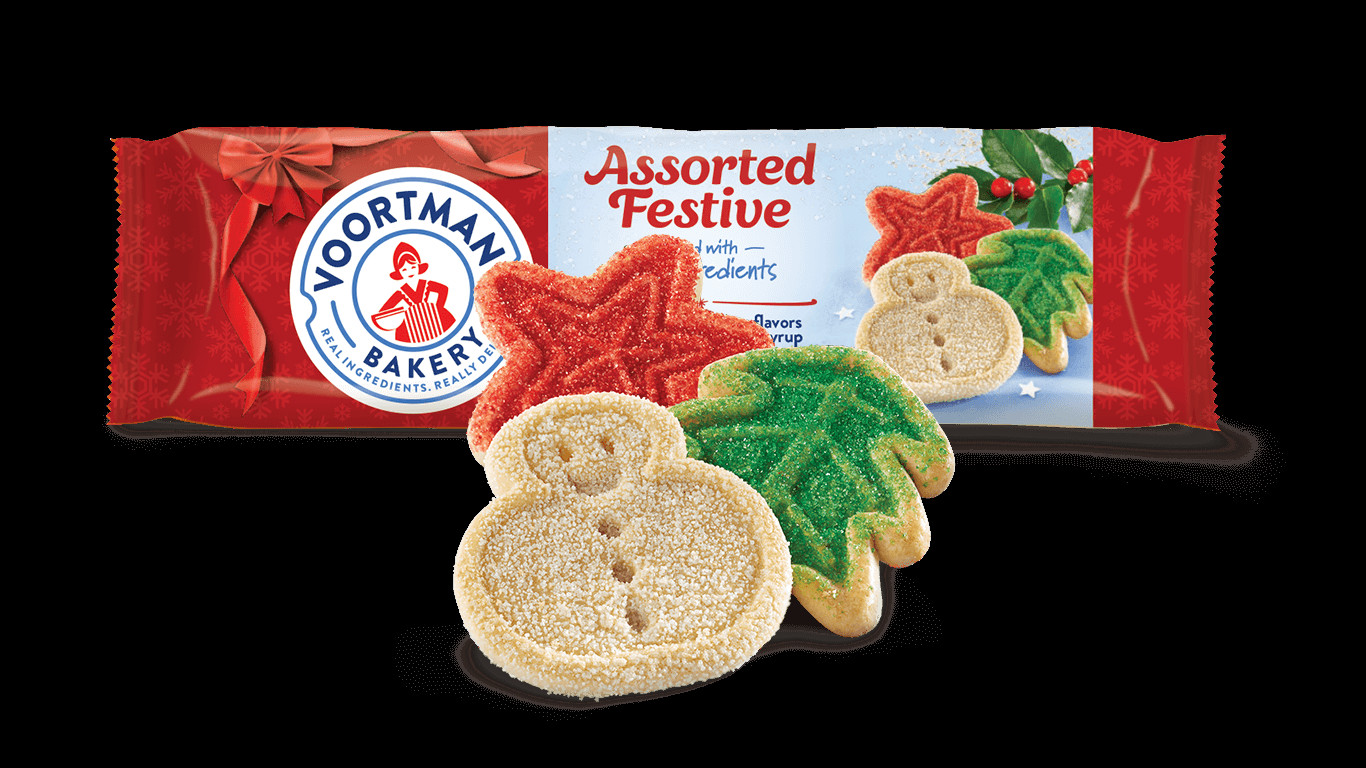 Voortman Christmas Cookies
 Assorted Festive