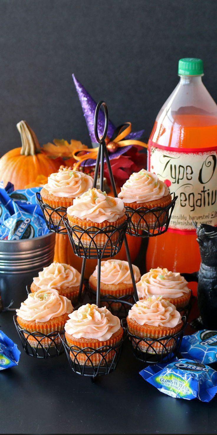 Walmart Halloween Cupcakes
 Fanta Orange Cupcakes with Pop Rocks Recipe