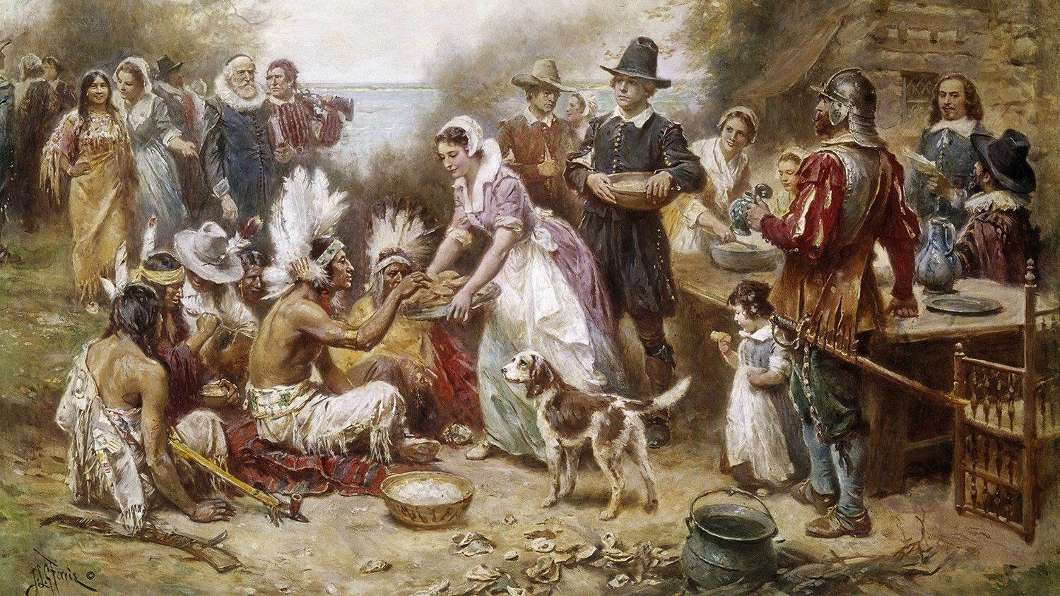 Was Turkey Served At The First Thanksgiving
 The First Thanksgiving