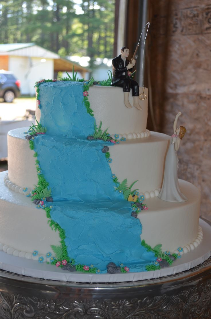 Waterfall Wedding Cakes
 Waterfall wedding cake My Cakes