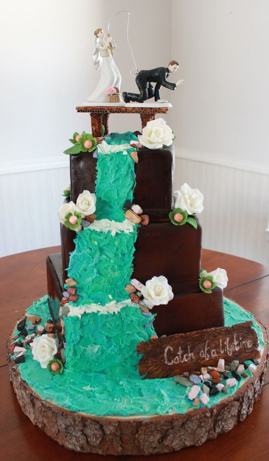 Waterfall Wedding Cakes
 78 Best ideas about Waterfall Cake on Pinterest