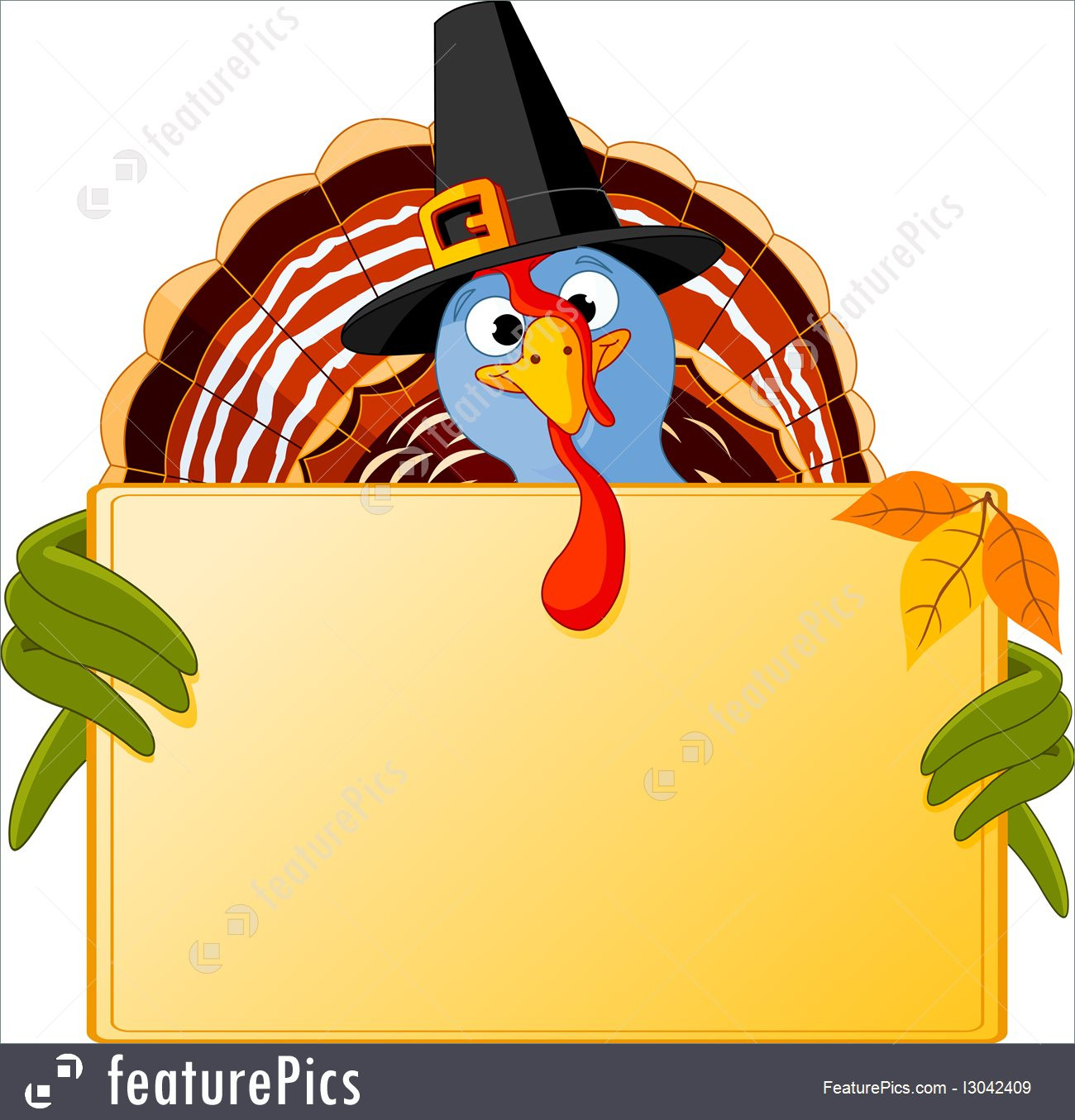 When Should I Buy My Turkey For Thanksgiving
 Illustration Cartoon Turkey Banner