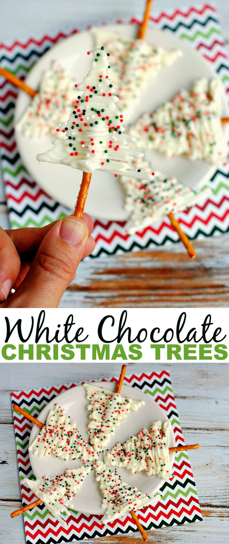 White Christmas Candy
 White Chocolate Christmas Trees Frugal Mom Eh