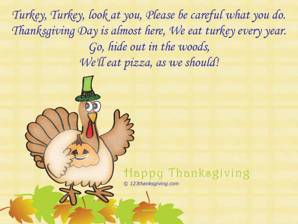 Why We Eat Turkey On Thanksgiving Day
 Thanksgiving Poems And Quotes QuotesGram
