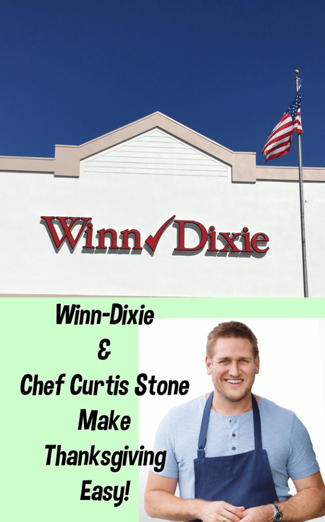 Winn Dixie Thanksgiving Dinner
 Winn Dixie Thanksgiving Events with Curtis Stone Giveaway