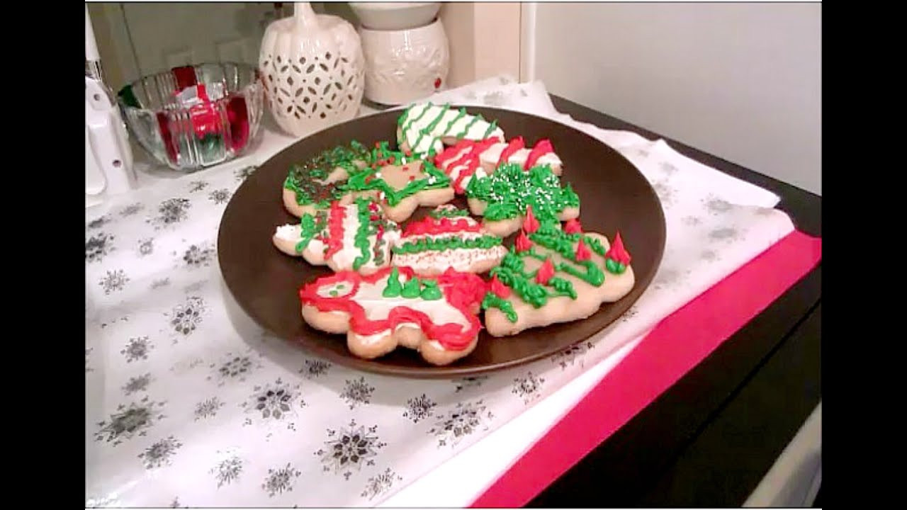 Youtube Christmas Cookies
 BAKING CHRISTMAS COOKIES