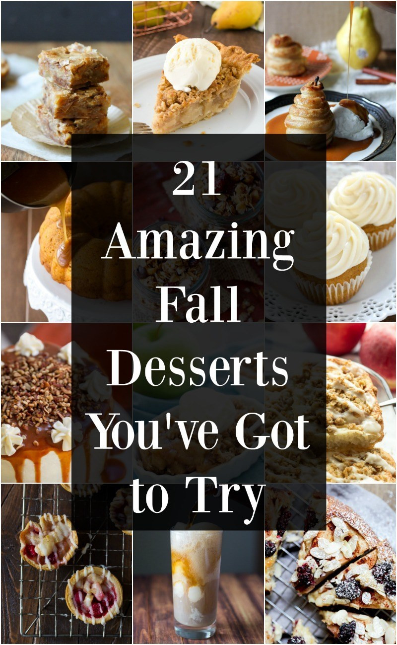 Yummy Fall Desserts
 21 Easy Fall Desserts You ve Got to Try Maebells
